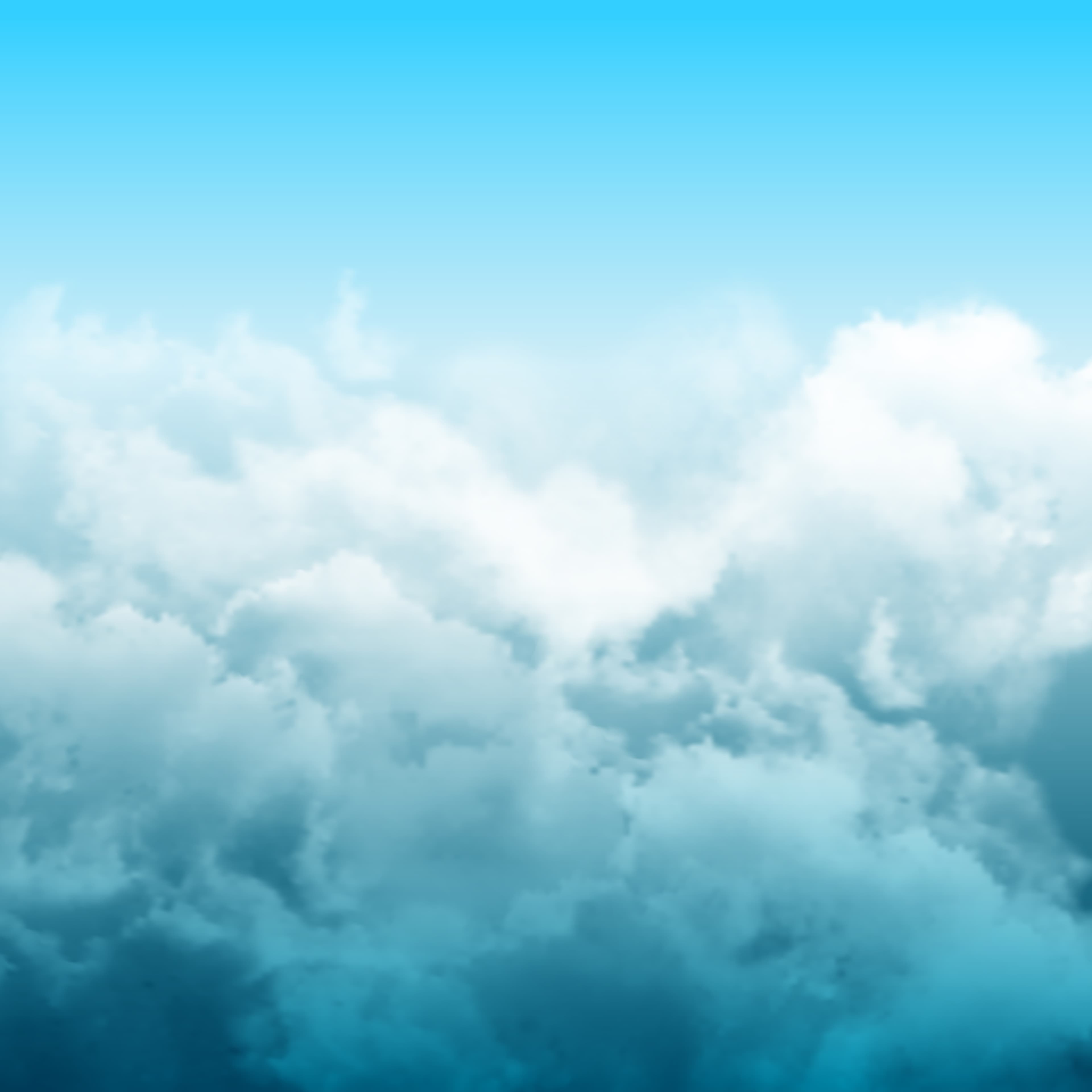 Decorative cloud background